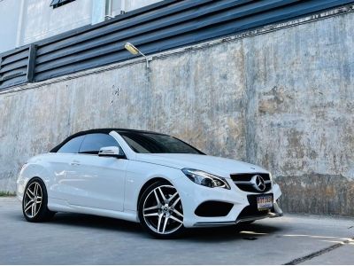 BENZ E200 CABRIOLET AMG DYNAMIC โฉม W207 ปี2014 รูปที่ 1